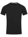 Heren T-shirt V Hals Stedman Clive ST9610 Black Opal